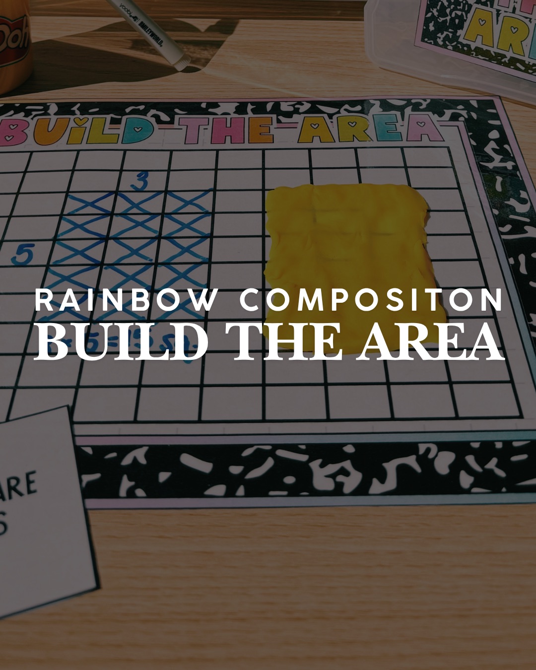 Rainbow Composition Build the Area printable preview